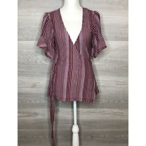 NWT Free People Wine & White Medium
